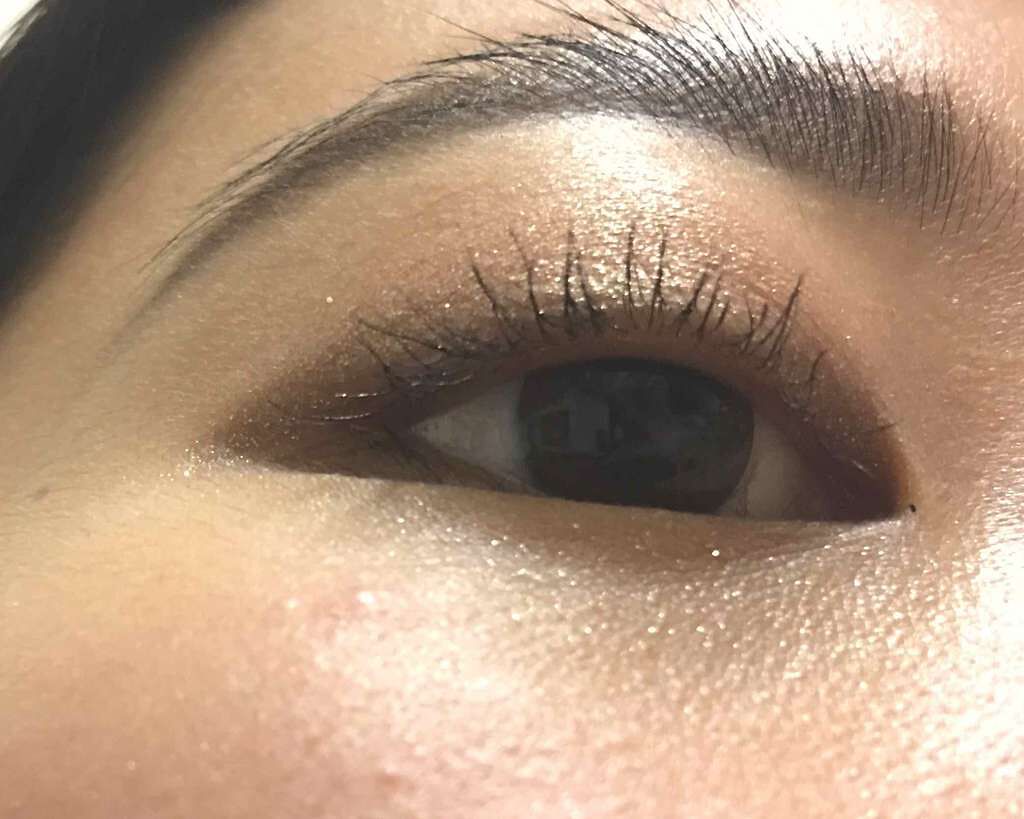 シャイニーシャドウ N/excel/単色アイシャドウを使ったクチコミ(3枚目)