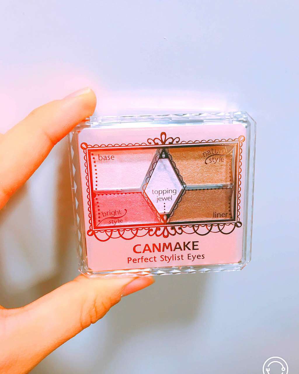 【旧品】パーフェクトスタイリストアイズ/キャンメイク/アイシャドウパレットを使ったクチコミ(1枚目)