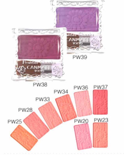 【旧品】パウダーチークス/キャンメイク/パウダーチークを使ったクチコミ(3枚目)