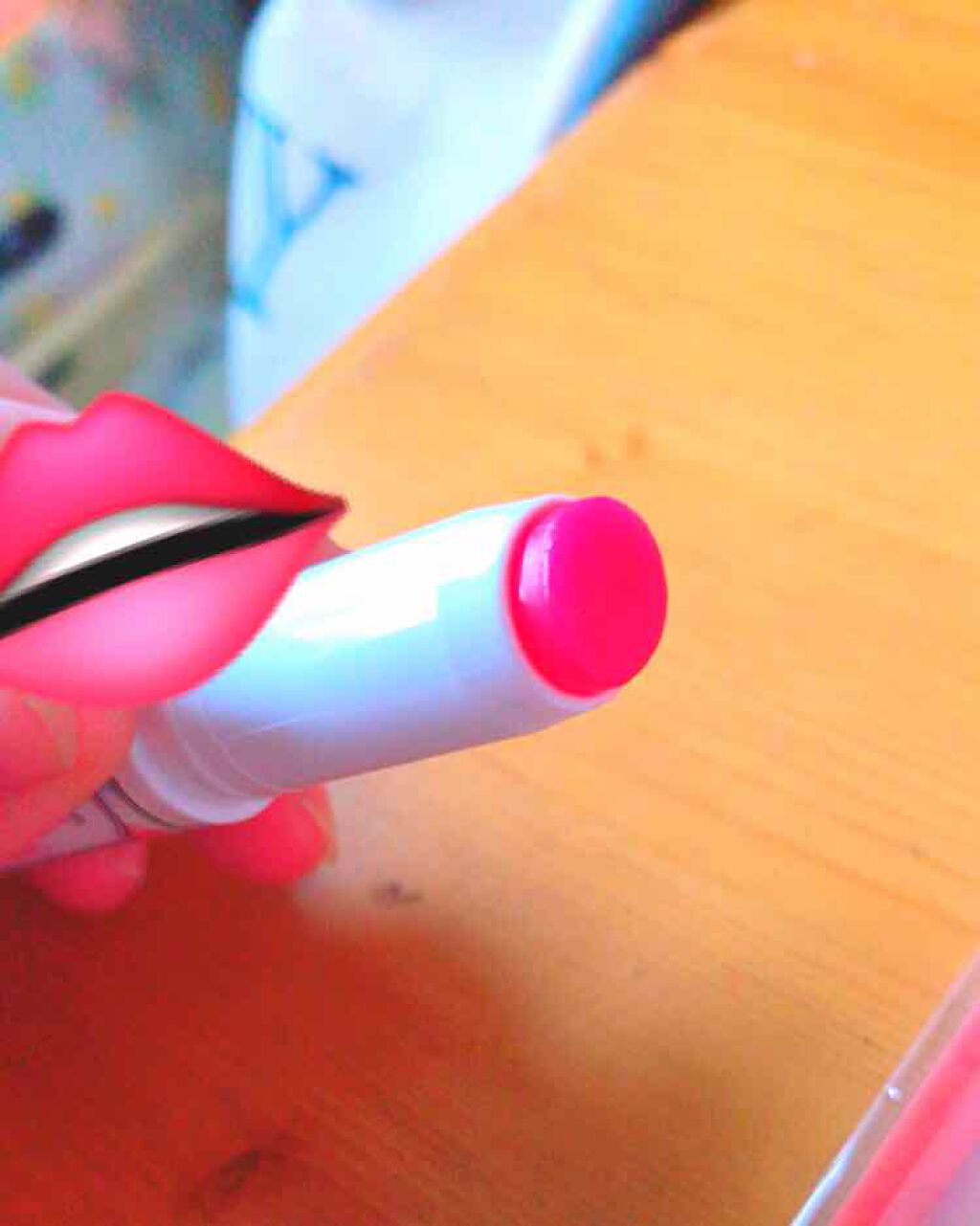 ステイオンバームルージュ/キャンメイク/口紅を使ったクチコミ（2枚目）