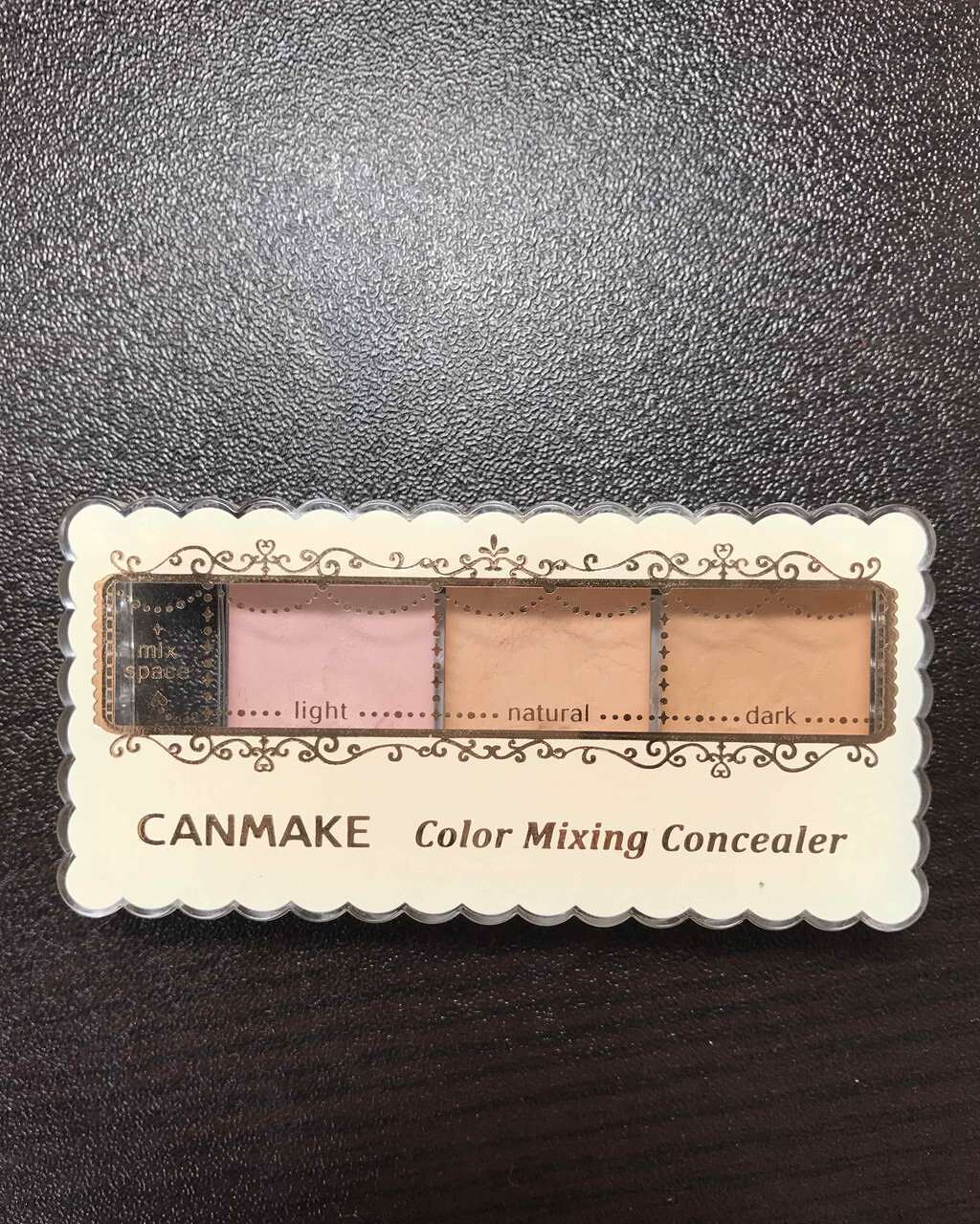 カラーミキシングコンシーラー/キャンメイク/パレットコンシーラーを使ったクチコミ(1枚目)