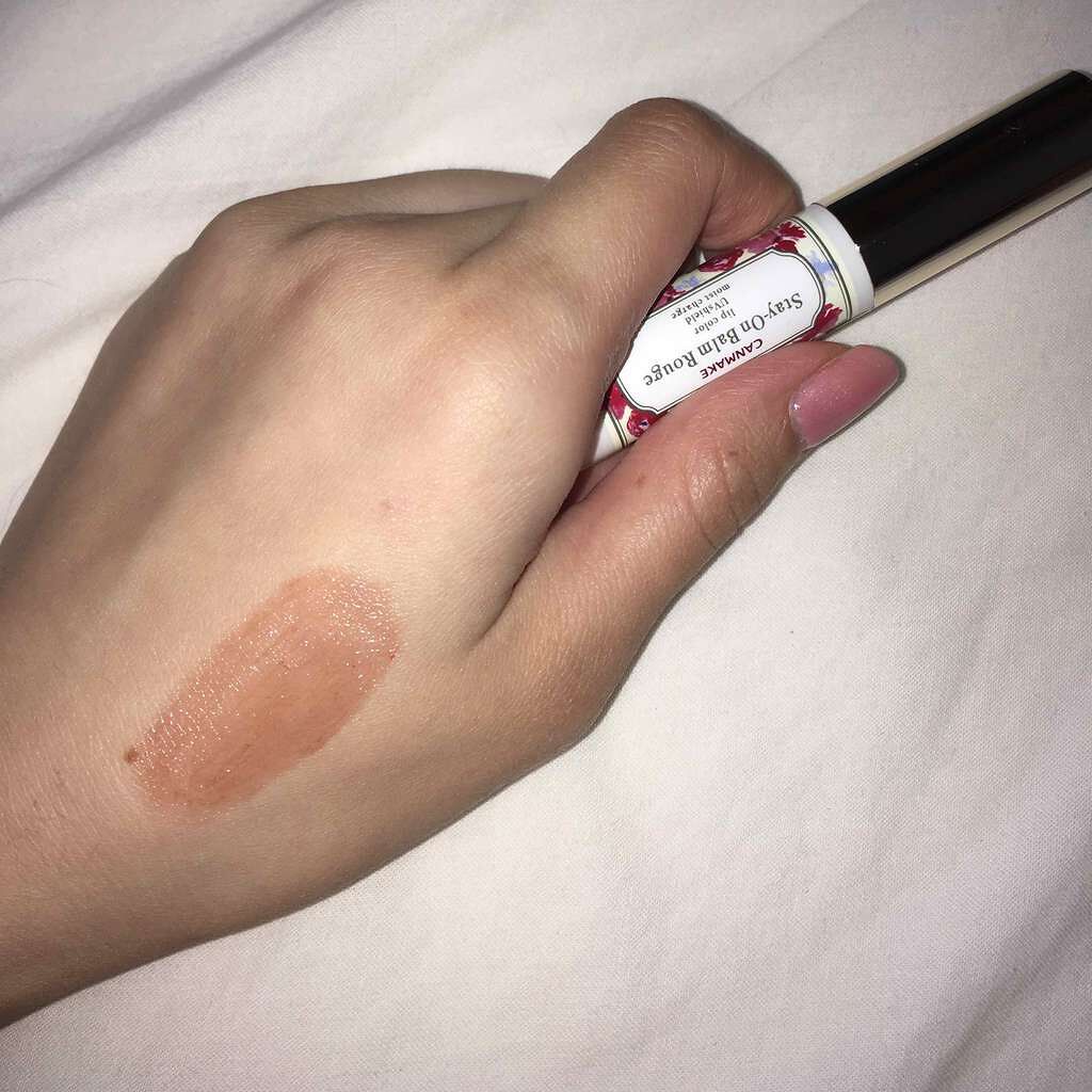 ステイオンバームルージュ/キャンメイク/口紅を使ったクチコミ(2枚目)