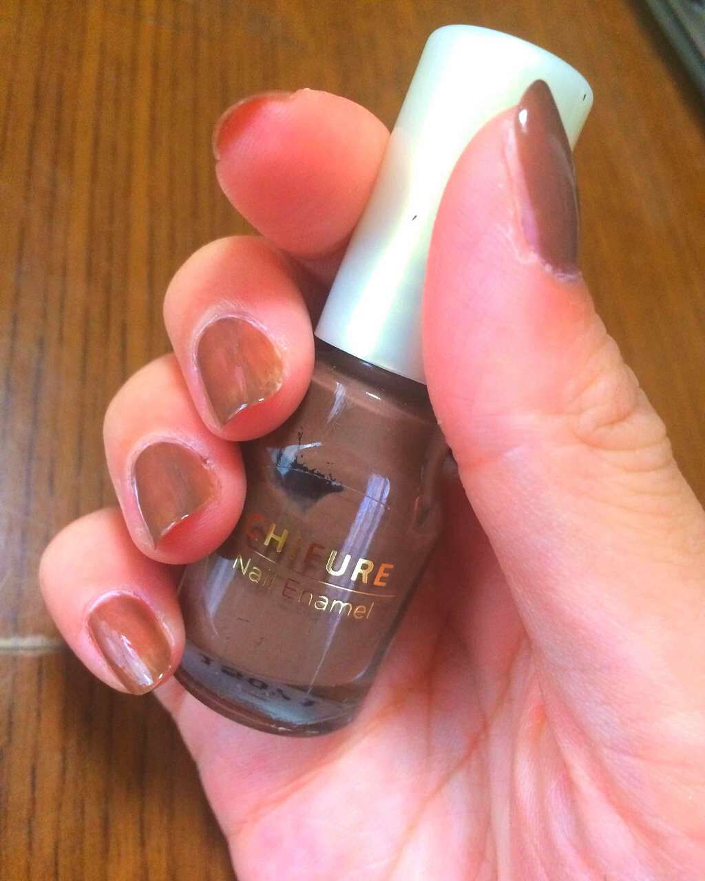 ネイル エナメル/ちふれ/マニキュアを使ったクチコミ(1枚目)