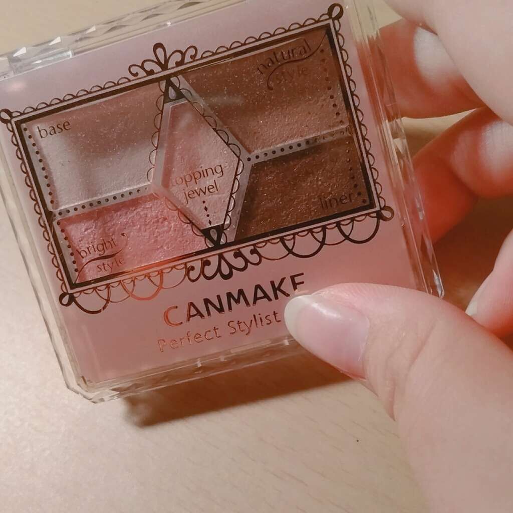 【旧品】パーフェクトスタイリストアイズ/キャンメイク/アイシャドウパレットを使ったクチコミ（1枚目）