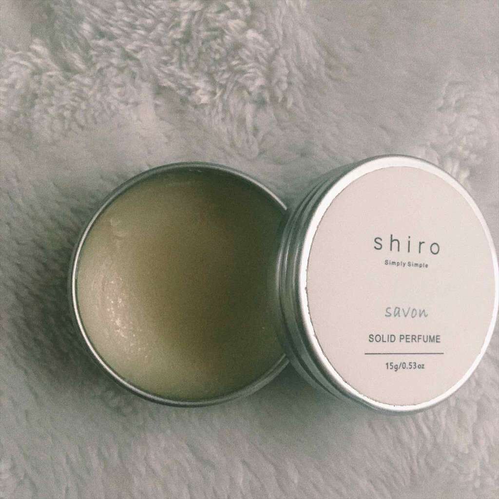サボン 練り香水/SHIRO/練り香水を使ったクチコミ(1枚目)