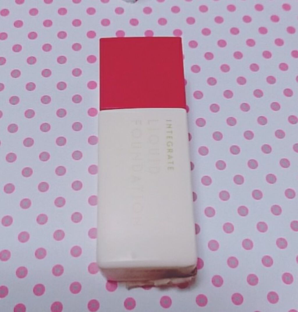 リアルフィットリキッド/インテグレート/リキッドファンデーションを使ったクチコミ(1枚目)