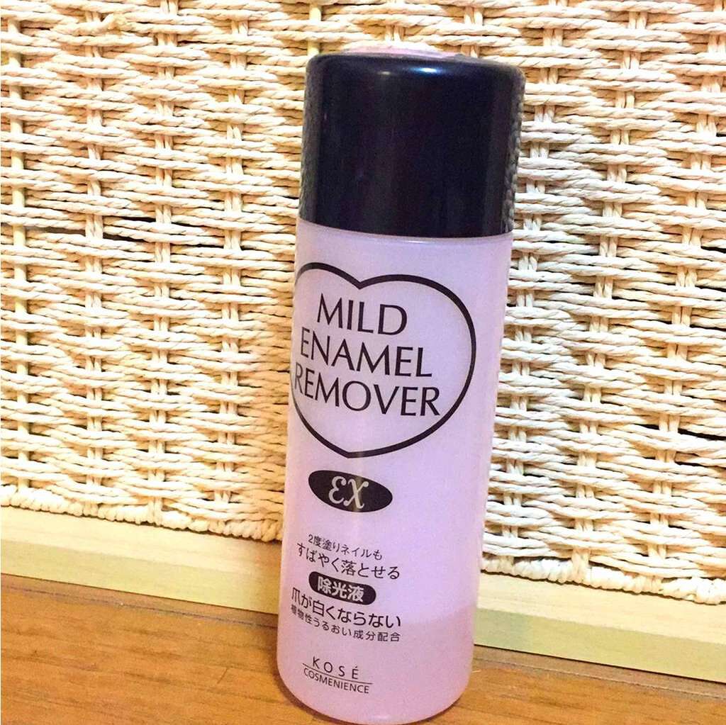 マイルド エナメルリムーバー EX/コーセーコスメニエンス/除光液を使ったクチコミ（1枚目）