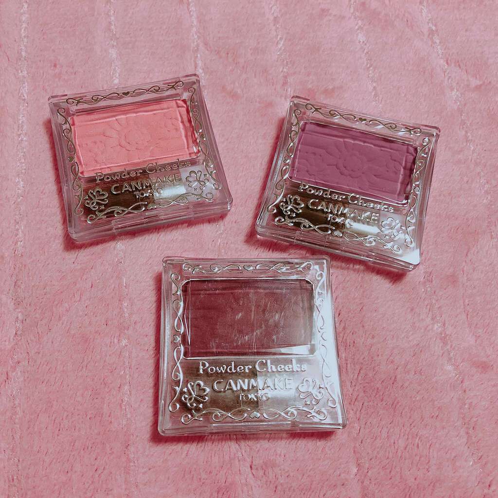 【旧品】パウダーチークス/キャンメイク/パウダーチークを使ったクチコミ(1枚目)