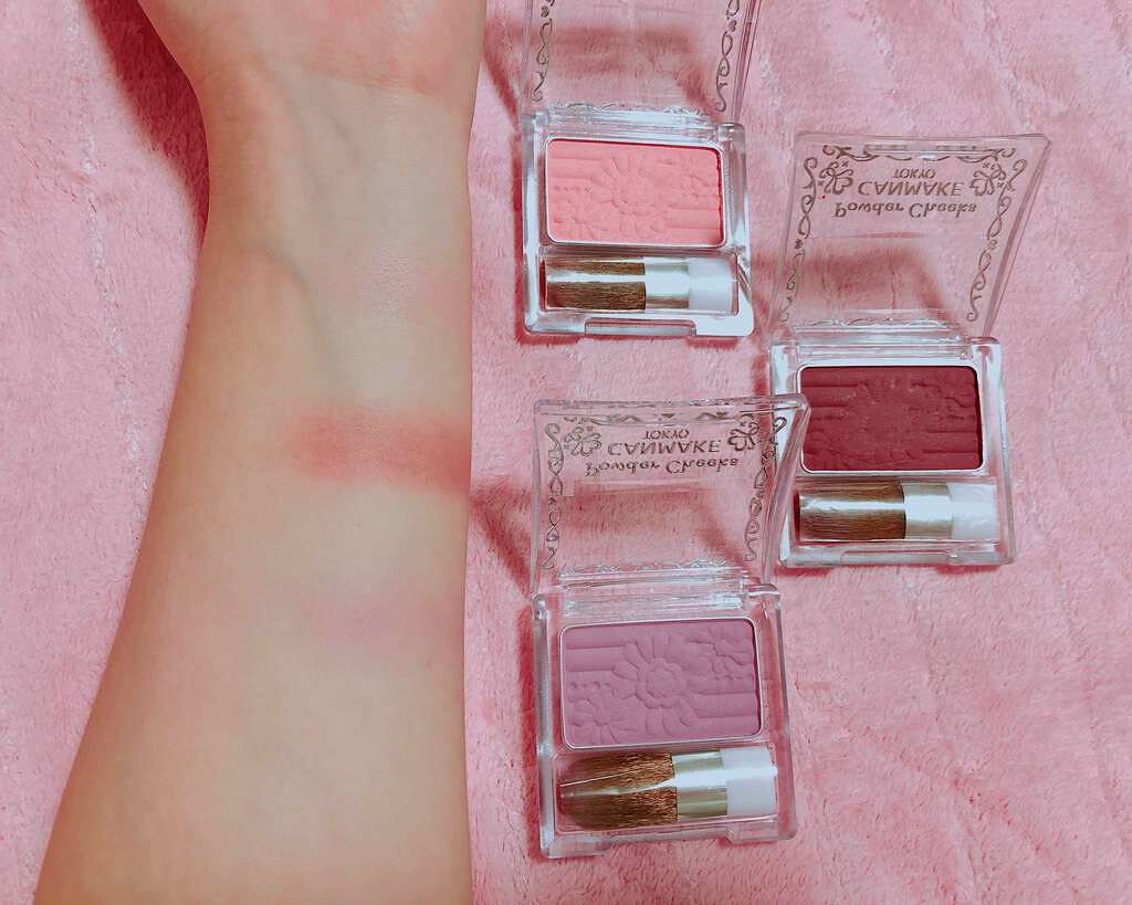 【旧品】パウダーチークス/キャンメイク/パウダーチークを使ったクチコミ(2枚目)