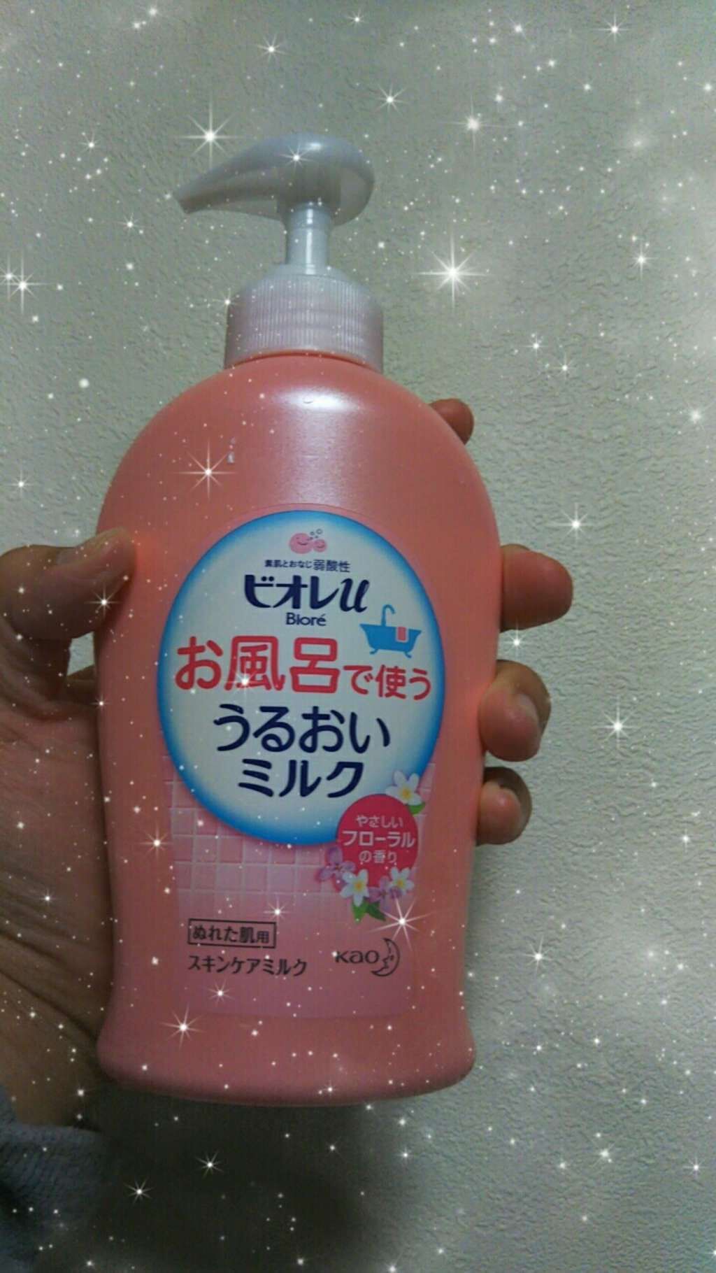 お風呂で使う うるおいミルク やさしいフローラルの香り/ビオレu/ボディミルクを使ったクチコミ（1枚目）
