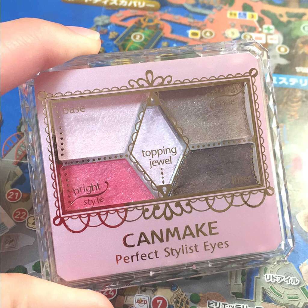 【旧品】パーフェクトスタイリストアイズ/キャンメイク/アイシャドウパレットを使ったクチコミ（1枚目）