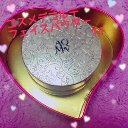 AQ MW フェイスパウダー/DECORTÉ/ルースパウダーを使ったクチコミ(1枚目)