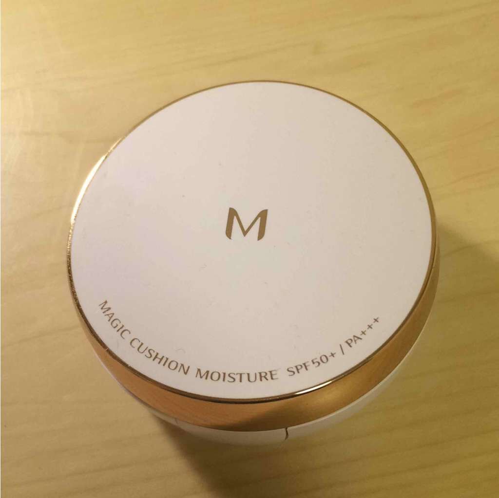 M クッション ファンデーション(モイスチャー)/MISSHA/クッションファンデーションを使ったクチコミ（1枚目）