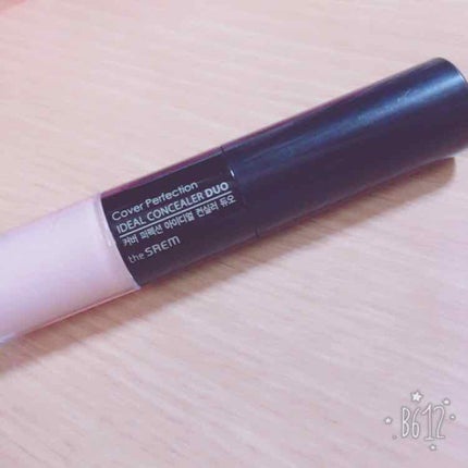 カバーパーフェクション アイディールコンシーラー デュオ/the SAEM/スティックコンシーラーを使ったクチコミ(1枚目)
