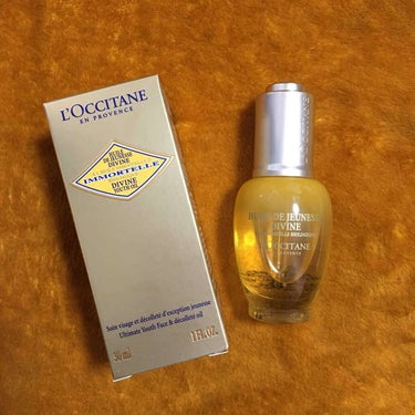 ディヴァイン インテンシヴオイル/L'OCCITANE/フェイスオイルを使ったクチコミ（1枚目）