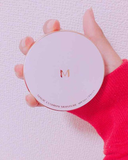 M クッション ファンデーション(モイスチャー)/MISSHA/クッションファンデーションを使ったクチコミ(1枚目)
