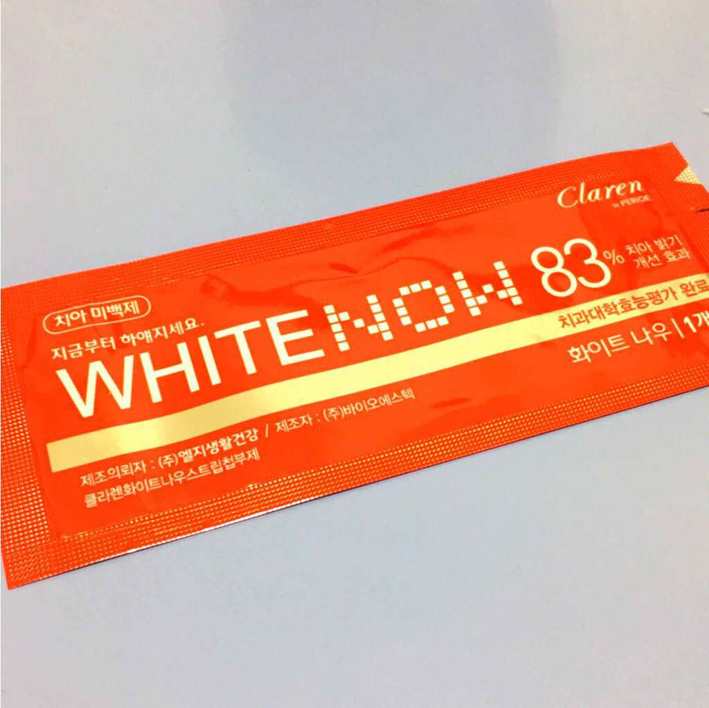 カヨ on LIPS 「◎歯のホワイトニングキット◎韓国のドラッグストアでかなり前に購..」(1枚目)