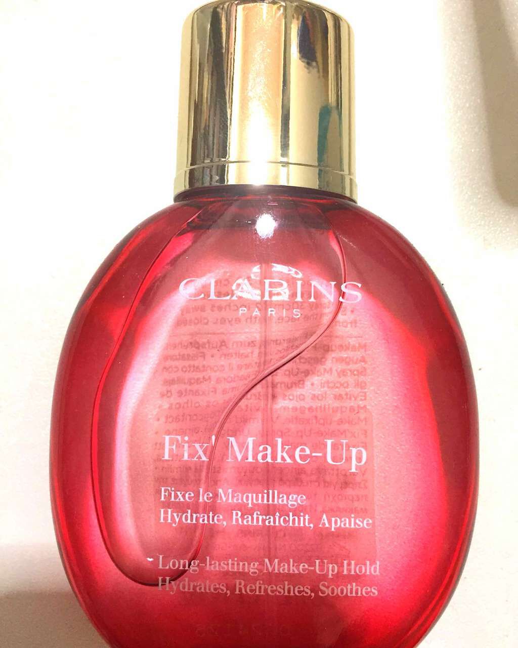 フィックス メイクアップ/CLARINS/ミスト状化粧水を使ったクチコミ（1枚目）