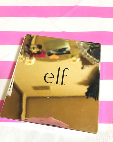 e.l.f. Cosmetics トータルフェイスパレットのクチコミ「こんばんは(*^ω^*)

elf Total Face Palette♡
4色展開でハイライ.....」（2枚目）