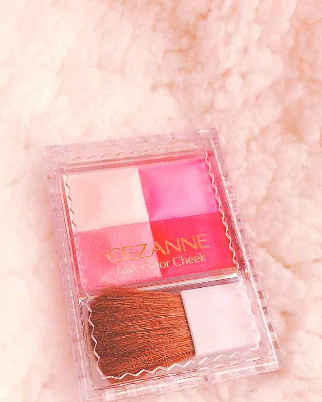 ミックスカラーチーク/CEZANNE/パウダーチークを使ったクチコミ(1枚目)