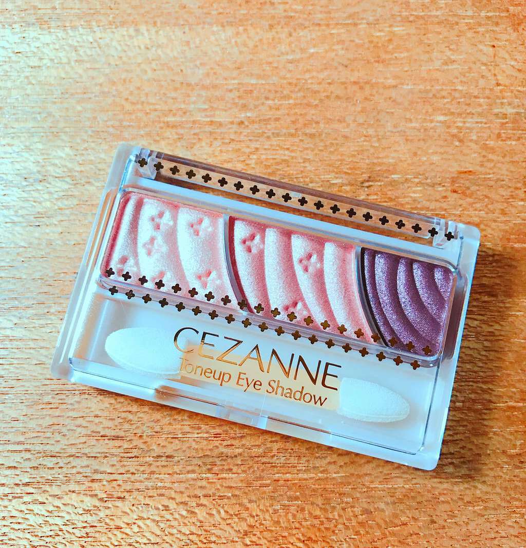 トーンアップアイシャドウ/CEZANNE/アイシャドウパレットを使ったクチコミ(1枚目)