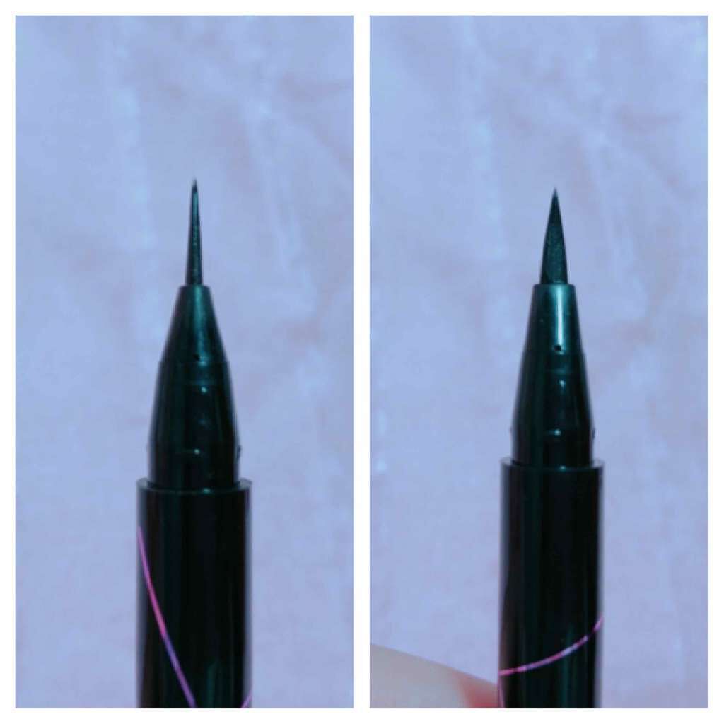 ハイパーシャープ ウィング ライナー/MAYBELLINE NEW YORK/リキッドアイライナーを使ったクチコミ(2枚目)