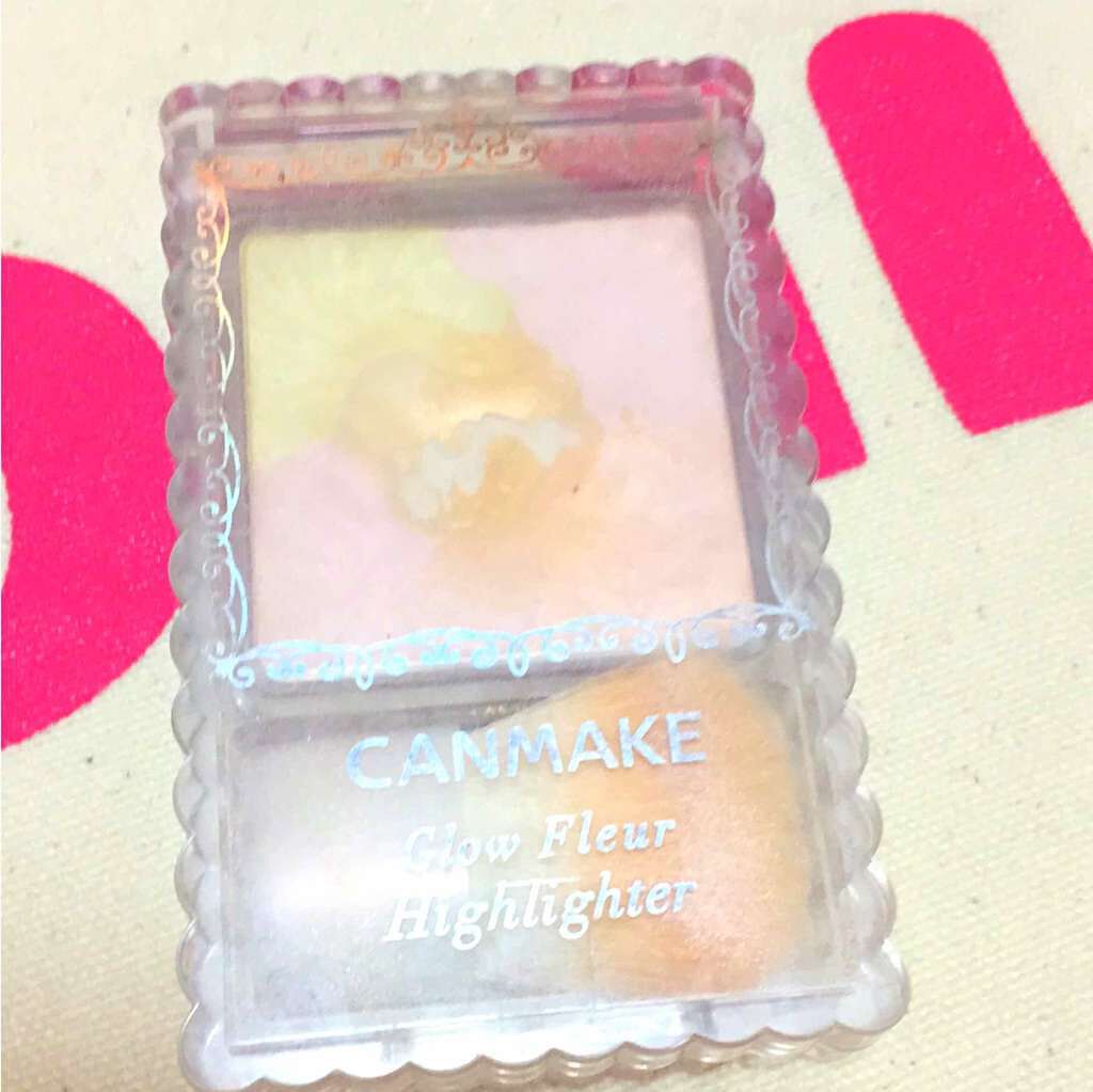 グロウフルールハイライター/キャンメイク/パウダーハイライトを使ったクチコミ(1枚目)
