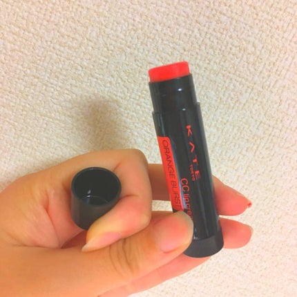 CCリップクリームN/KATE/リップケアを使ったクチコミ(2枚目)