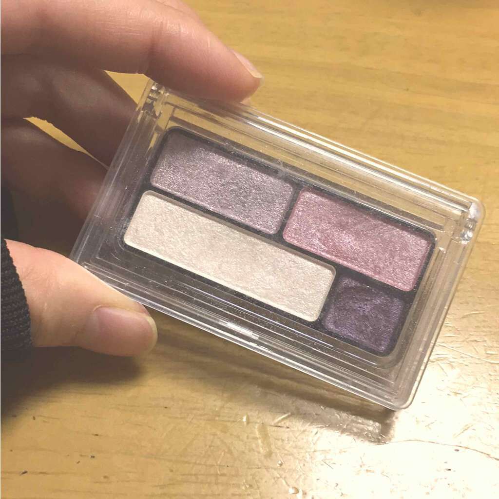 アイカラー(4色タイプ)(旧)/無印良品/アイシャドウパレットを使ったクチコミ(1枚目)