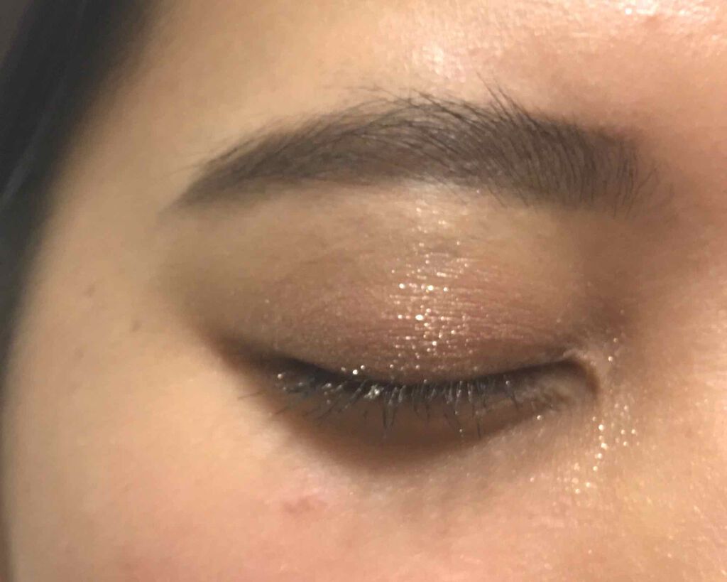 シャイニーシャドウ N/excel/単色アイシャドウを使ったクチコミ(2枚目)