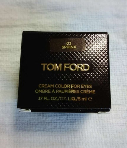 クリーム カラー フォー アイズ/TOM FORD BEAUTY/ジェル・クリームアイシャドウを使ったクチコミ(1枚目)