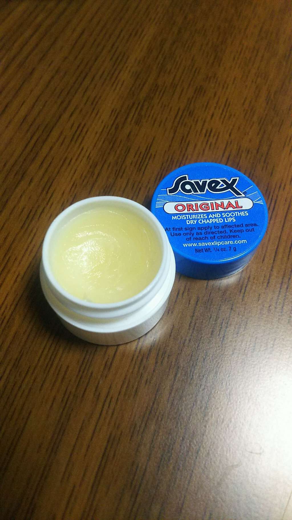 サベックス リップクリーム ジャー オリジナル/サベックス/リップバームを使ったクチコミ（2枚目）