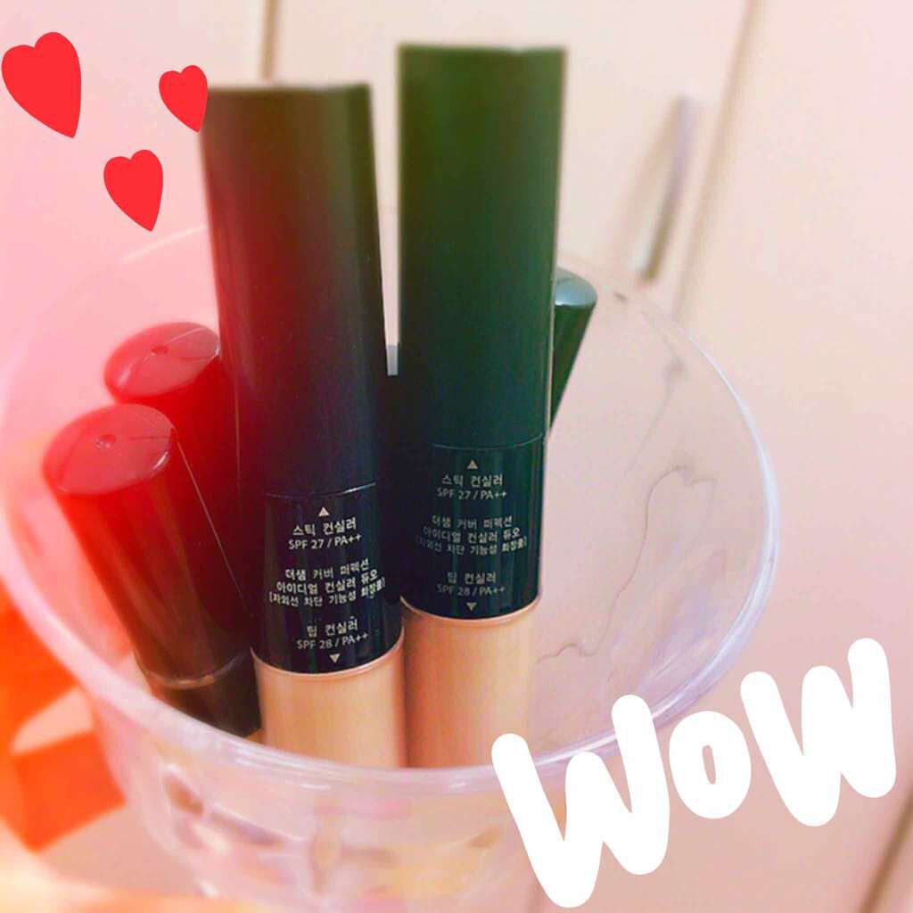 カバーパーフェクション アイディールコンシーラー デュオ/the SAEM/スティックコンシーラーを使ったクチコミ(1枚目)