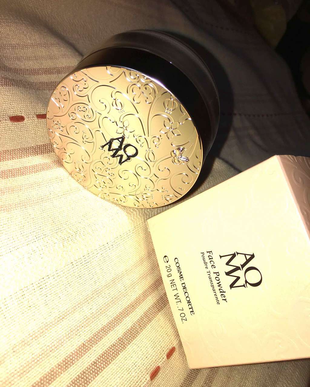 AQ MW フェイスパウダー/DECORTÉ/ルースパウダーを使ったクチコミ(1枚目)