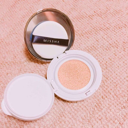 M クッションファンデーション(マット)/MISSHA/クッションファンデーションを使ったクチコミ(2枚目)