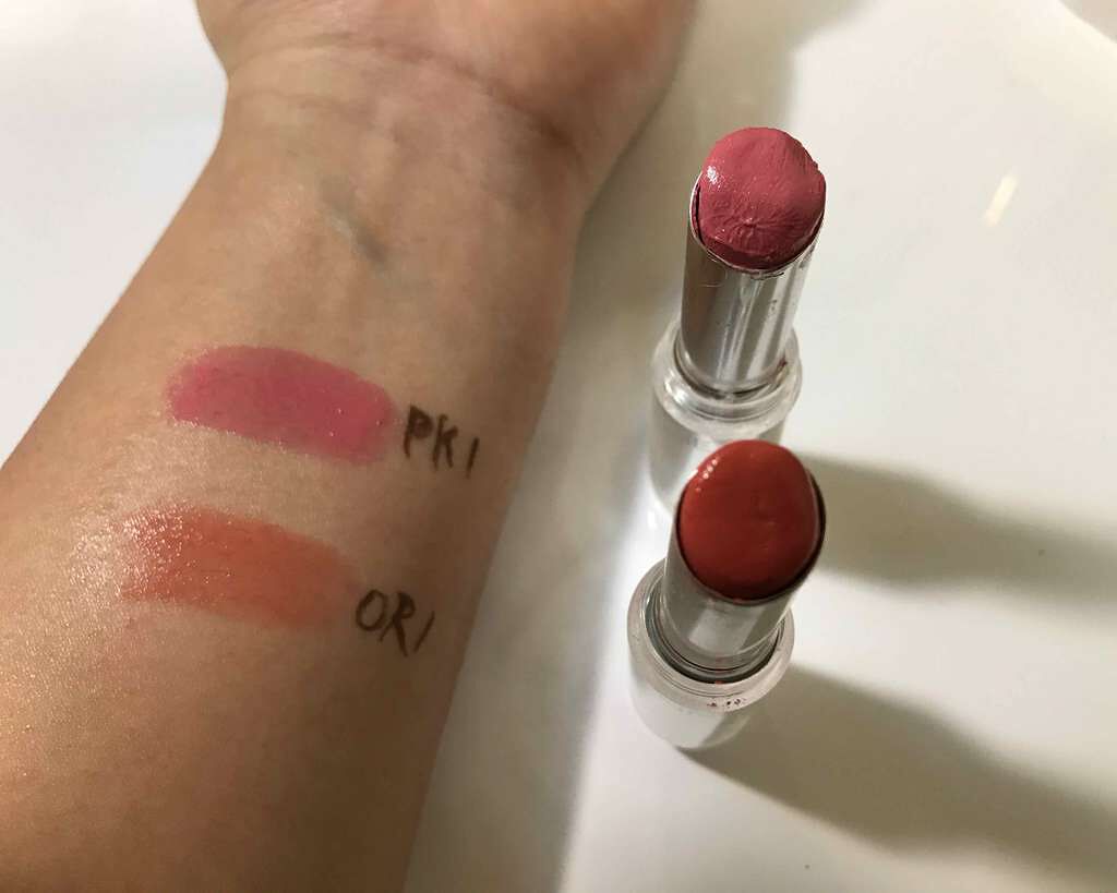 ラスティンググロスリップ/CEZANNE/口紅を使ったクチコミ(1枚目)