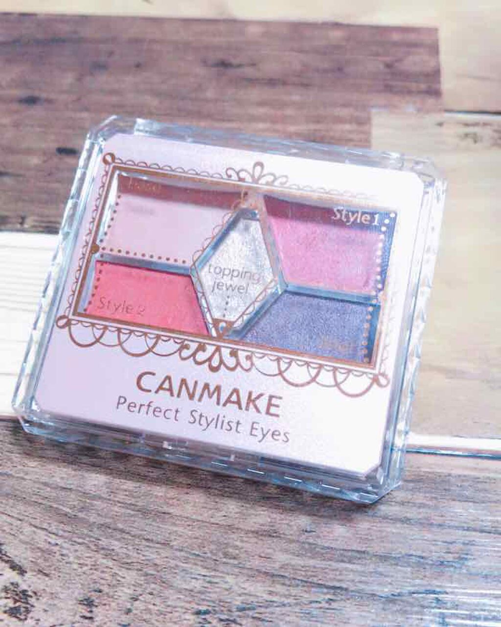 【旧品】パーフェクトスタイリストアイズ/キャンメイク/アイシャドウパレットを使ったクチコミ(1枚目)