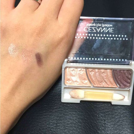 トーンアップアイシャドウ/CEZANNE/アイシャドウパレットを使ったクチコミ(2枚目)