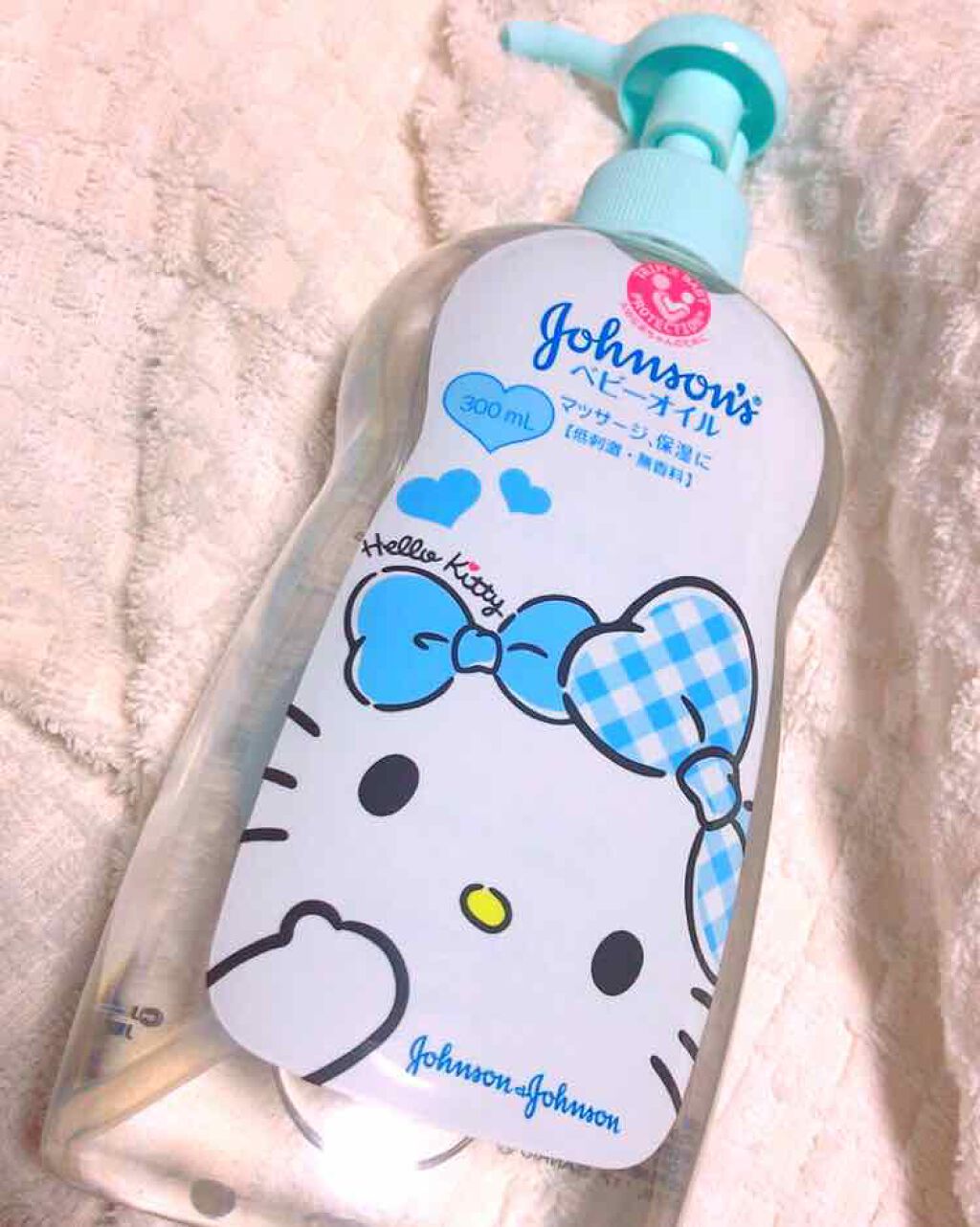 ジョンソン ベビーオイル 無香料/ジョンソンベビー/ボディオイルを使ったクチコミ（1枚目）