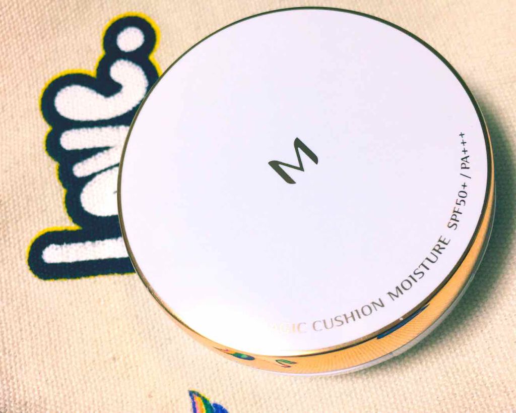 M クッション ファンデーション(モイスチャー)/MISSHA/クッションファンデーションを使ったクチコミ（1枚目）