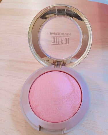 BAKED POWDER BLUSH/Milani Cosmetics/パウダーチークを使ったクチコミ（2枚目）