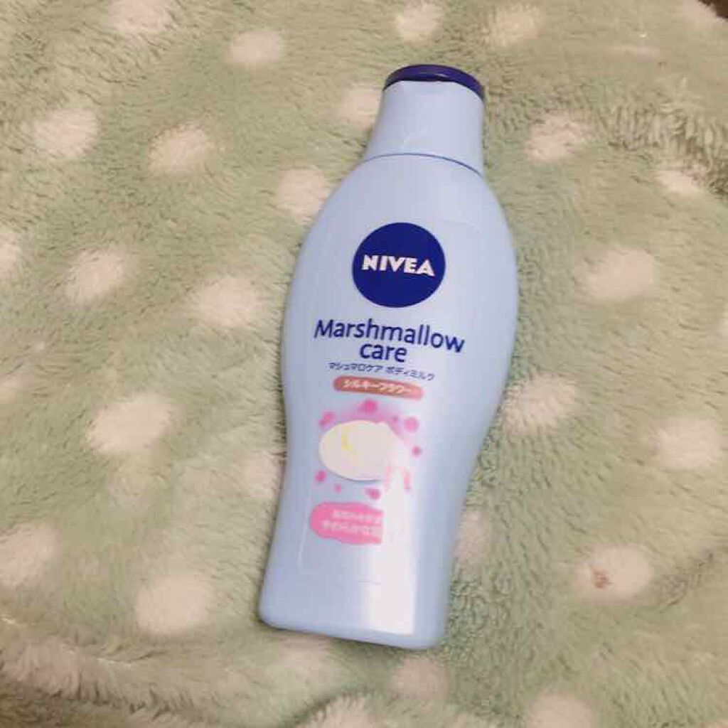 マシュマロケアボディミルク シルキーフラワーの香り/ニベア/ボディミルクを使ったクチコミ(1枚目)