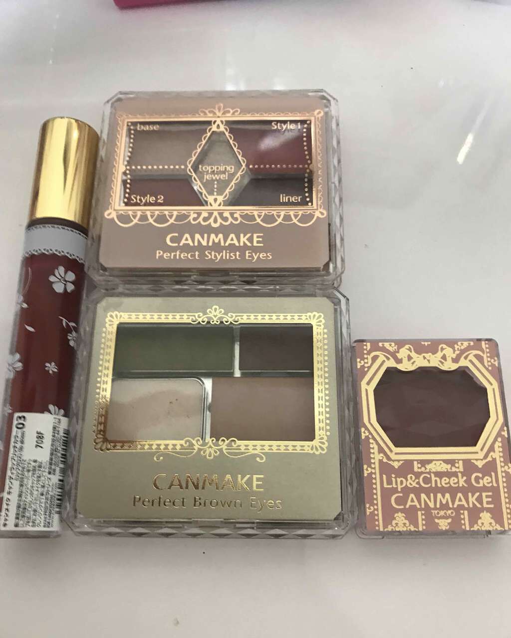パーフェクトブラウンアイズ/キャンメイク/ジェル・クリームアイシャドウを使ったクチコミ（1枚目）