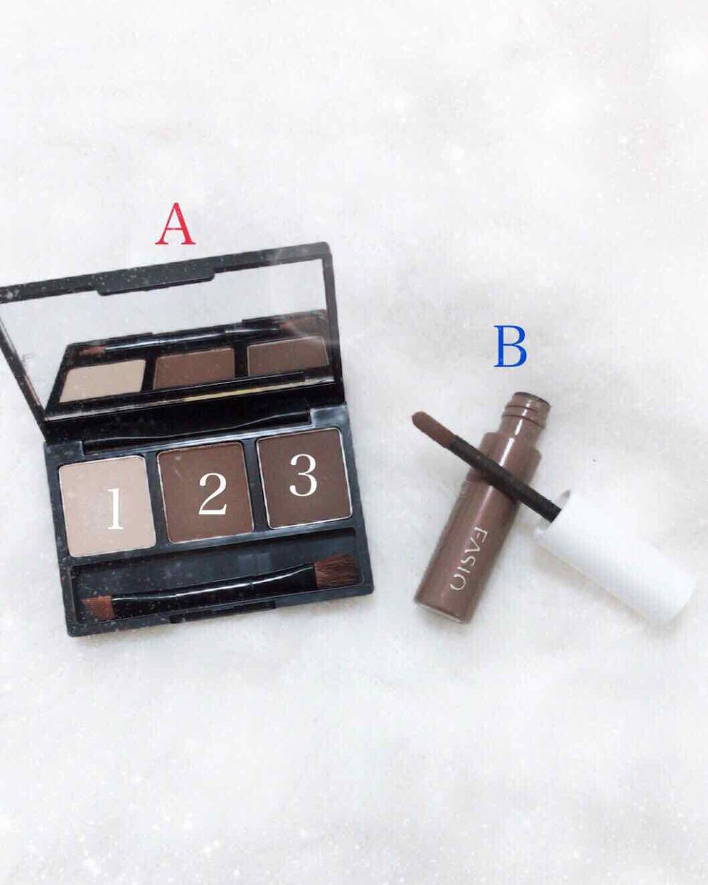 パウダーブロウフィックス/LB/パウダーアイブロウを使ったクチコミ(1枚目)