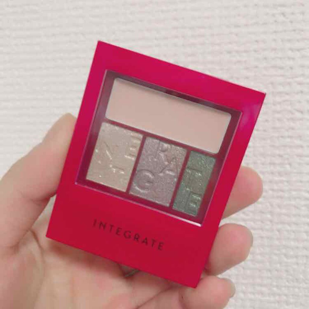 アクセントカラーアイズ CC/インテグレート/アイシャドウパレットを使ったクチコミ(1枚目)