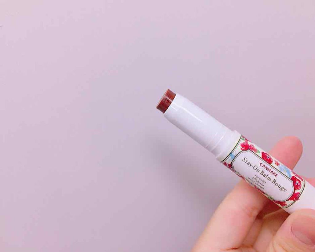 ステイオンバームルージュ/キャンメイク/口紅を使ったクチコミ(2枚目)