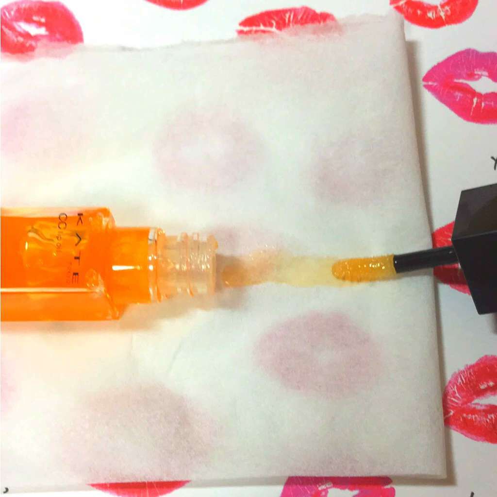 CCリップオイル/KATE/リップグロスを使ったクチコミ(3枚目)