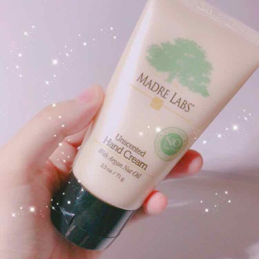  アルガンナッツオイルハンドクリーム Unscented/Madre Labs(海外)/ハンドクリームを使ったクチコミ（1枚目）