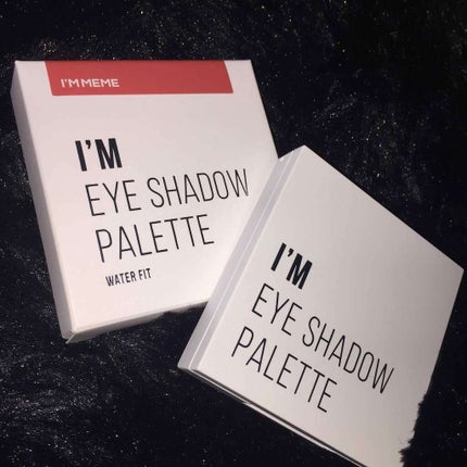 アイシャドウパレット ウォーターフィット/i’m meme/アイシャドウパレットを使ったクチコミ(2枚目)