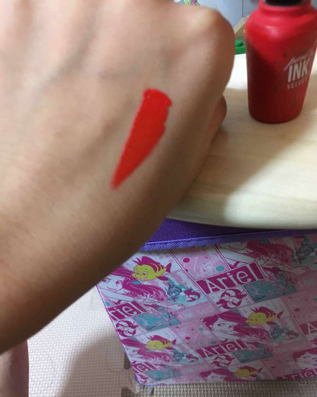 インク ベルベット/PERIPERA/口紅を使ったクチコミ（3枚目）